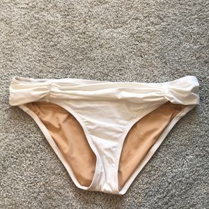 White j crew bikini bottom glamour girl